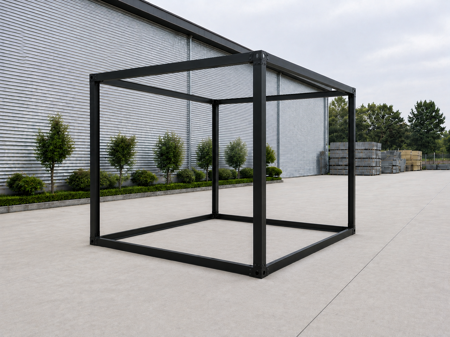 Modex modular container frame kit modul house 3x3