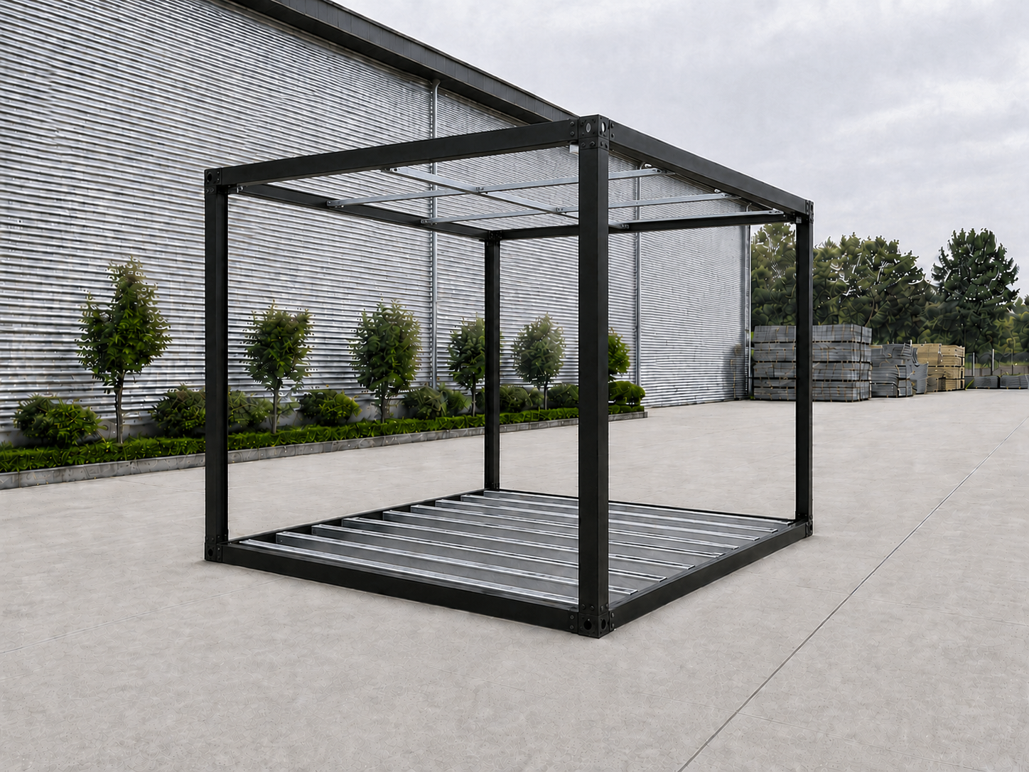 Modex modular container frame kit modul house builder in stock