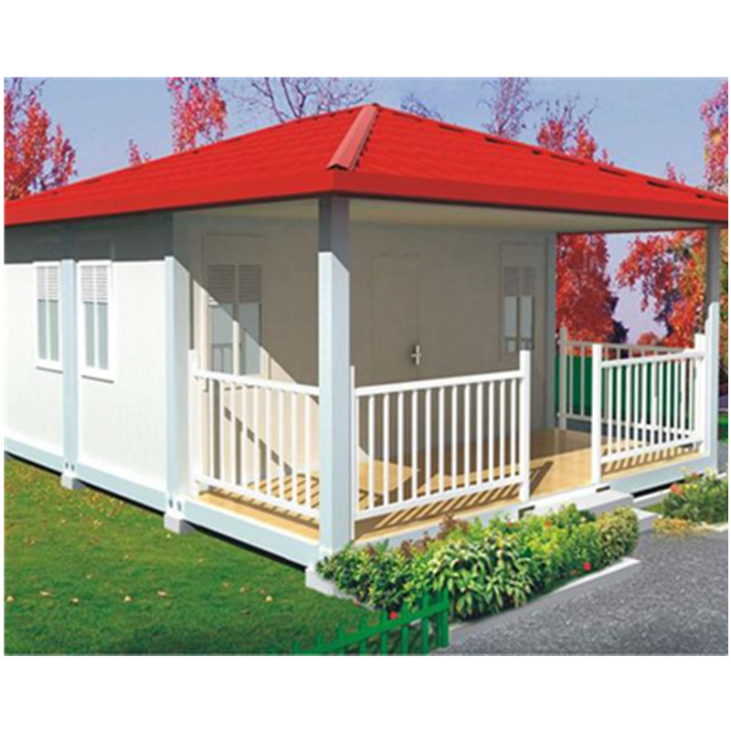 Pitched Roof Container House pergola