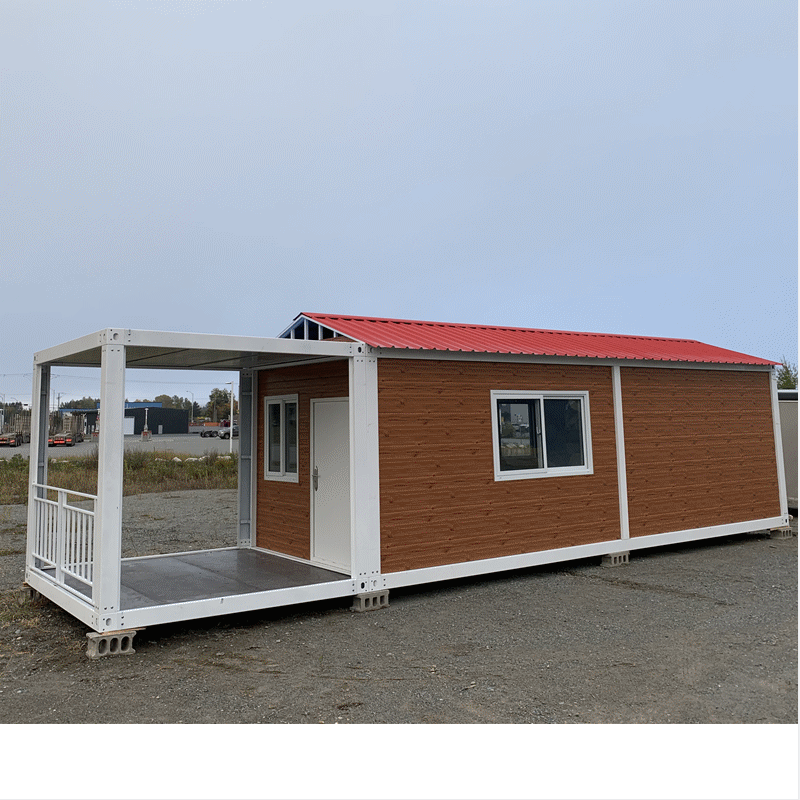 Pitched Roof Container House terass