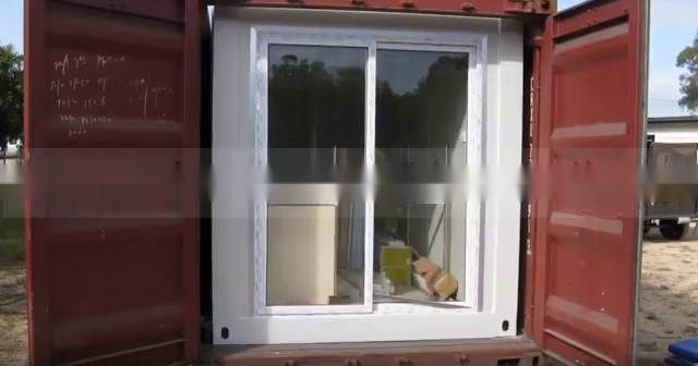 prefab expandable container house packing in container
