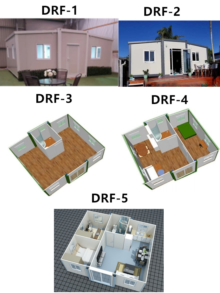 prefab expandable container house plans